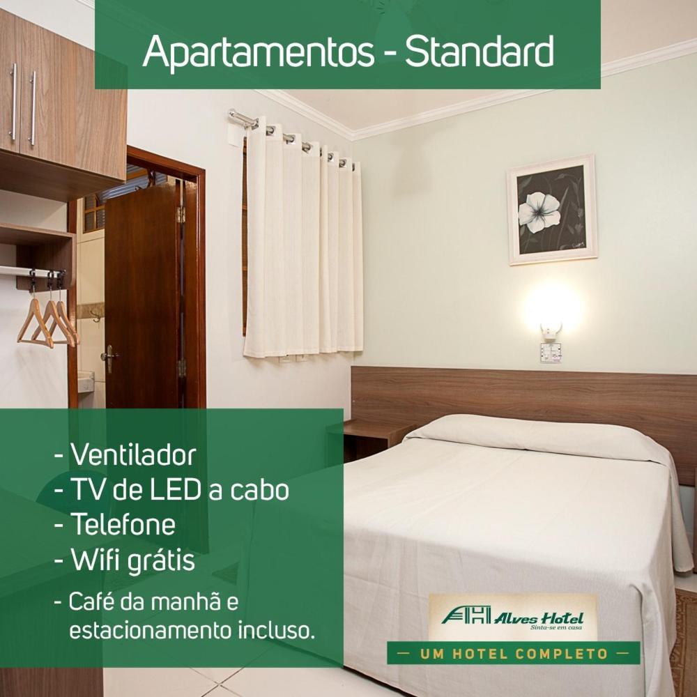 Alves Hotel Marília Exterior foto